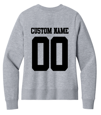 PLAINEDGE FLAG FOOTBALL Women's Crewneck Sweatshirt