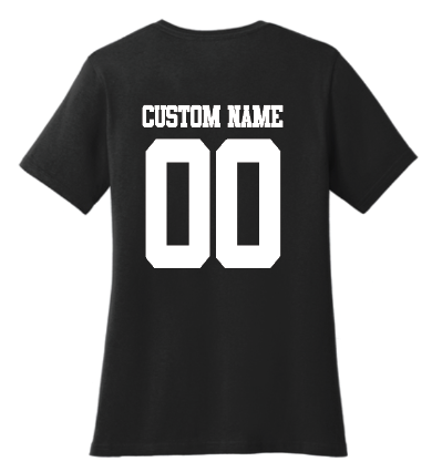 PLAINEDGE FLAG FOOTBALL Women's V-neck Tee