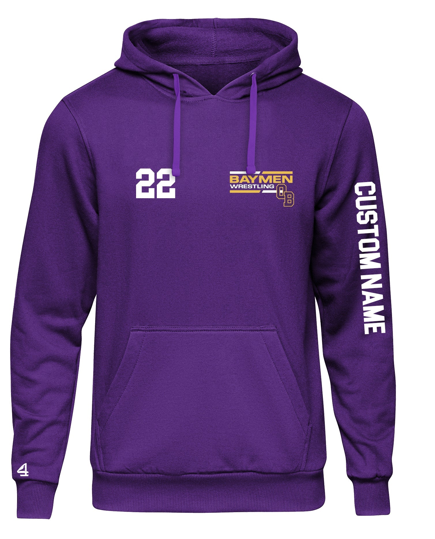 Oyster Bay Wrestling Team Spirit Hoodie