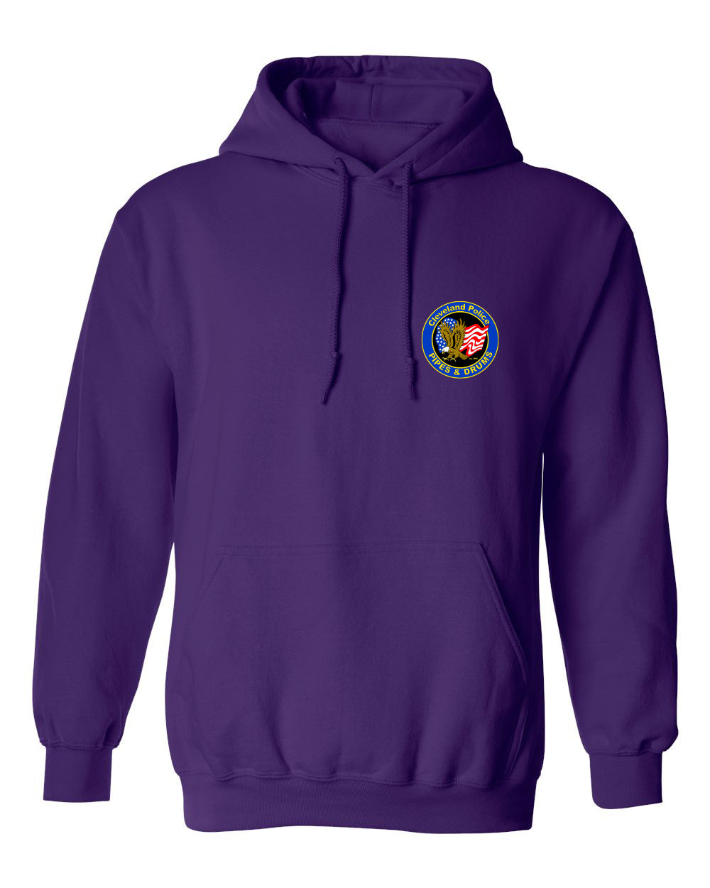 CLEVELAND POLICE PIPES AND DRUMS Hoodie