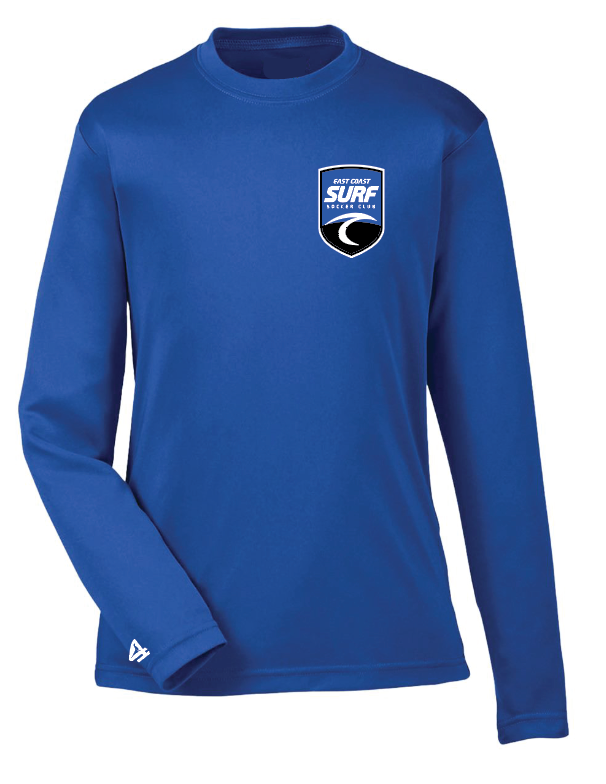 East Coast Surf Soccer Club Long Performance sleeve T-shirt