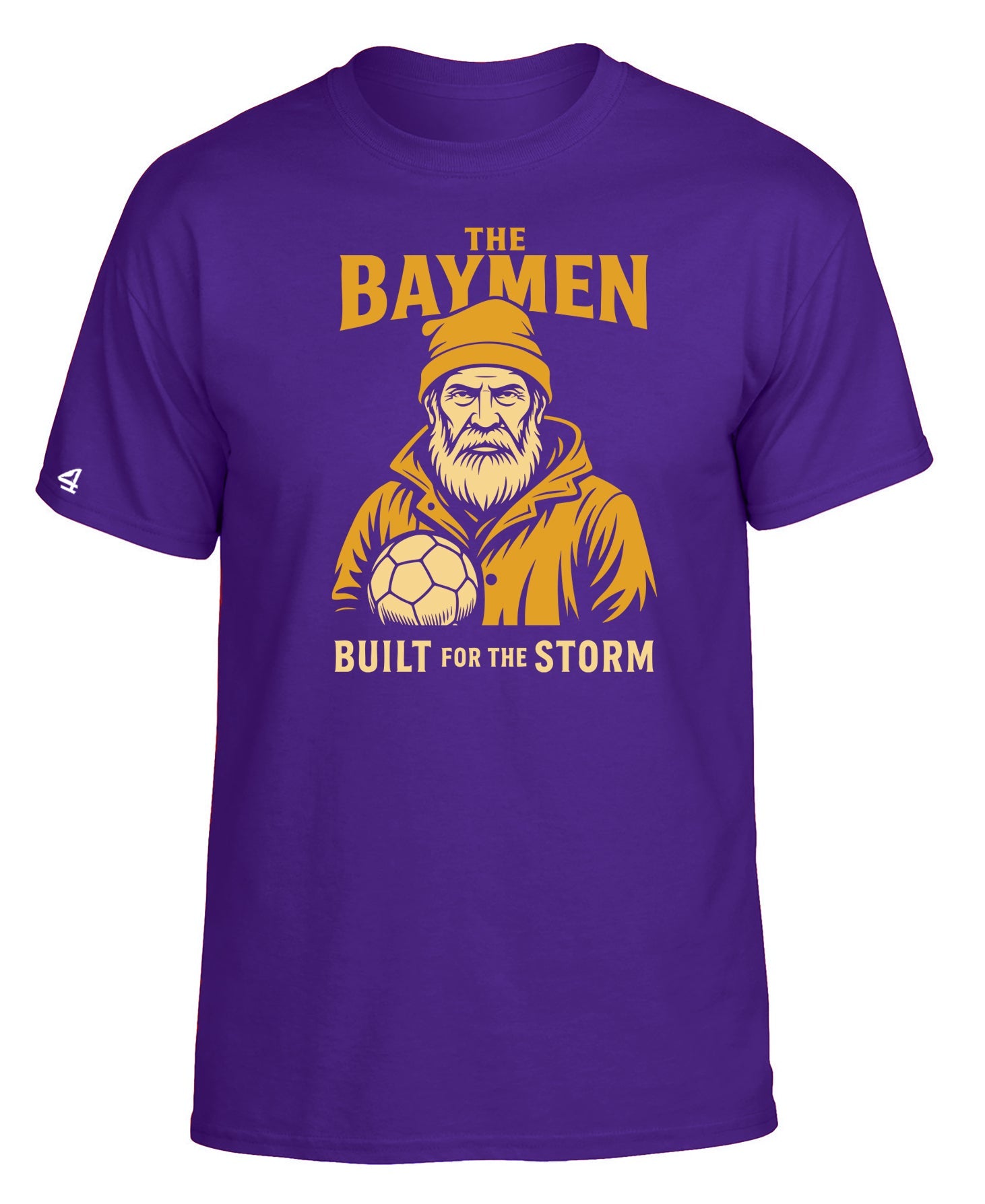 Baymen Soccer built for the storm SS Tee