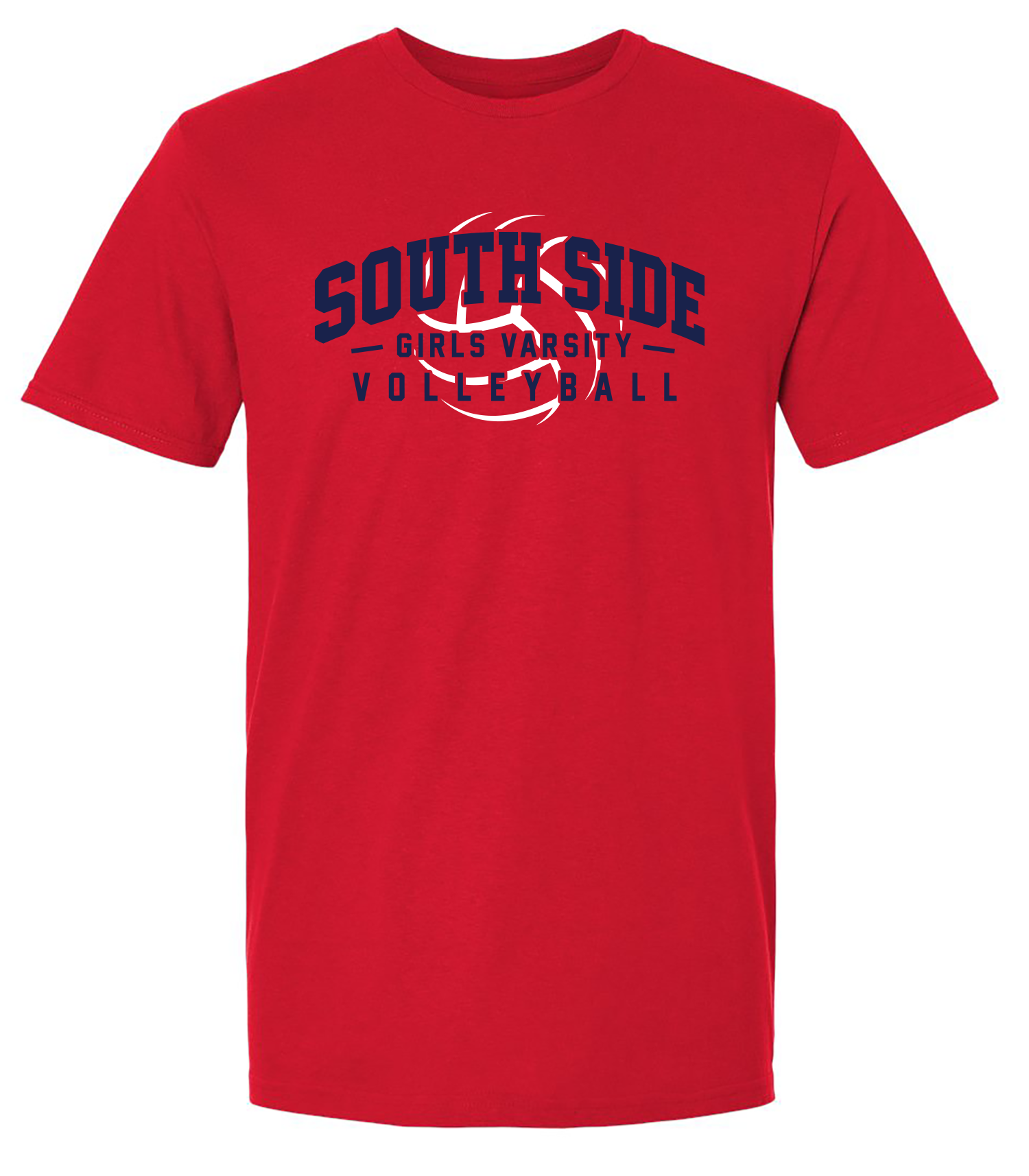 SOUTH SIDE GIRLS VARSITY VOLLEYBALL T-SHIRT
