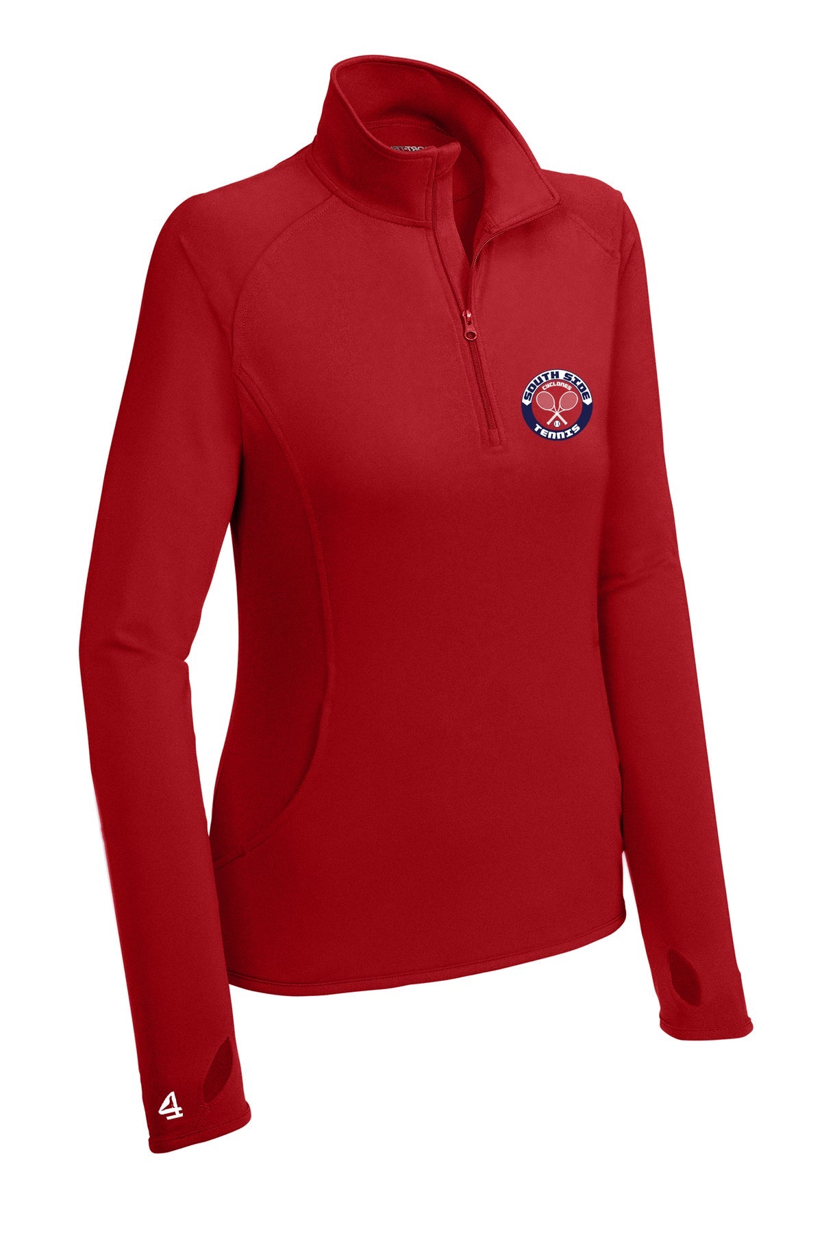 SSHS CYCLONES TENNIS Women's 1/4 zip