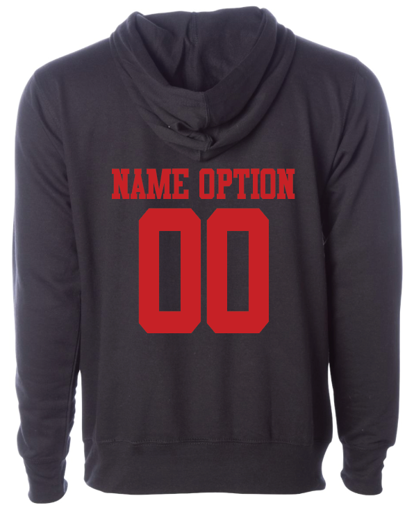 Plainedge Red Devils Flag Football Hoodie