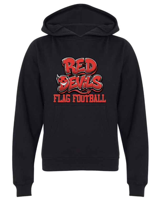 Plainedge Red Devils Flag Football Hoodie