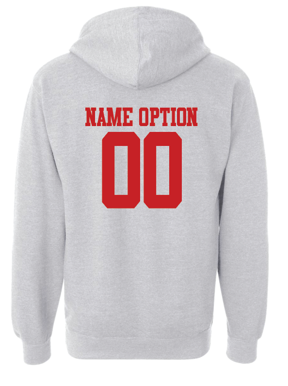 Plainedge Red Devils Flag Football Hoodie