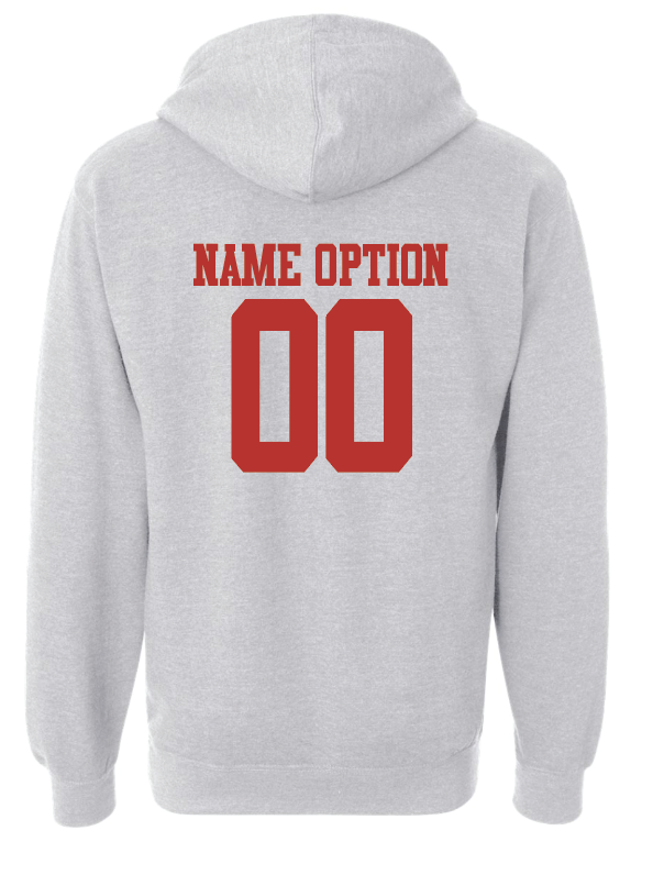 Plainedge Red Devils Flag Football Hoodie