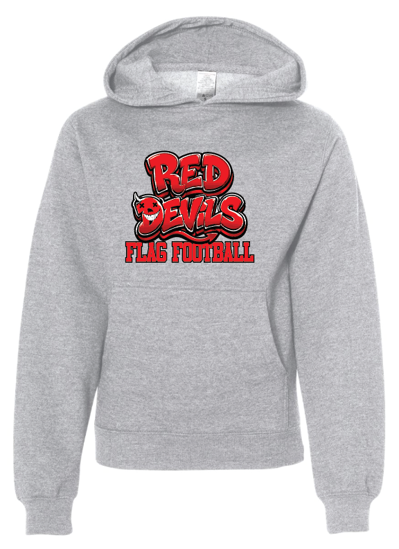 Plainedge Red Devils Flag Football Hoodie