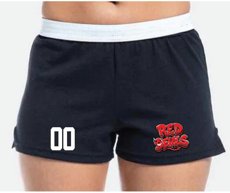 Plainedge Red Devils Flag Football Soffee Womens Short