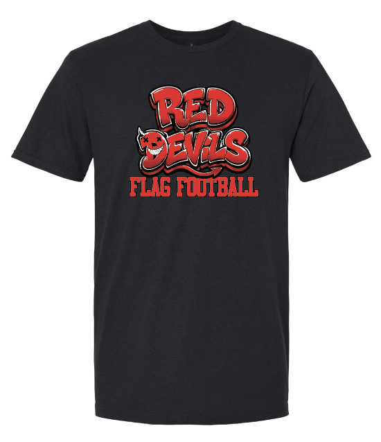 Plainedge Red Devils Flag Football T-shirt