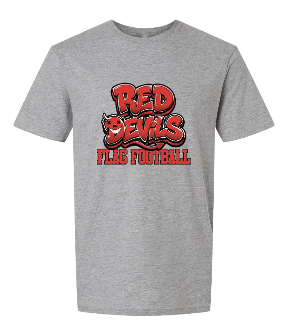 Plainedge Red Devils Flag Football T-shirt