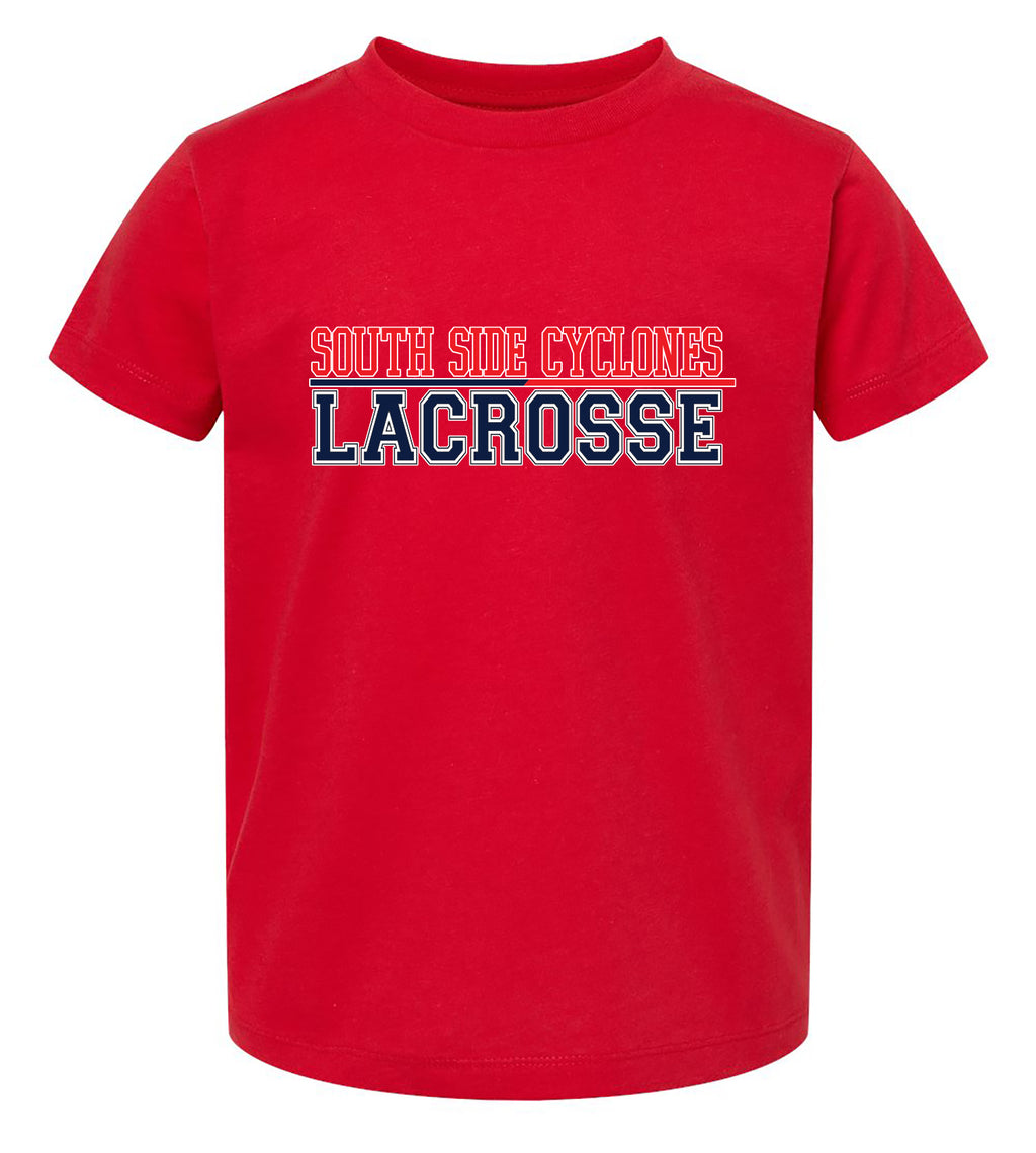 South Side Cyclones Lacrosse Team SS Toddler T-shirts