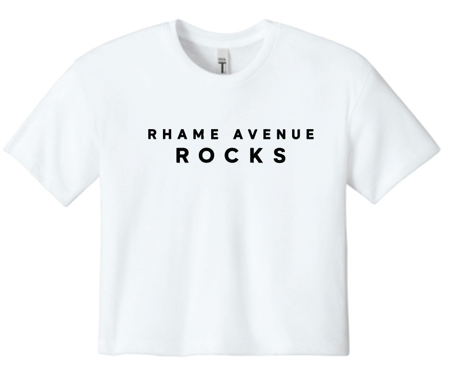 Rhame Ave Rocks Cropped T-shirt nl1580
