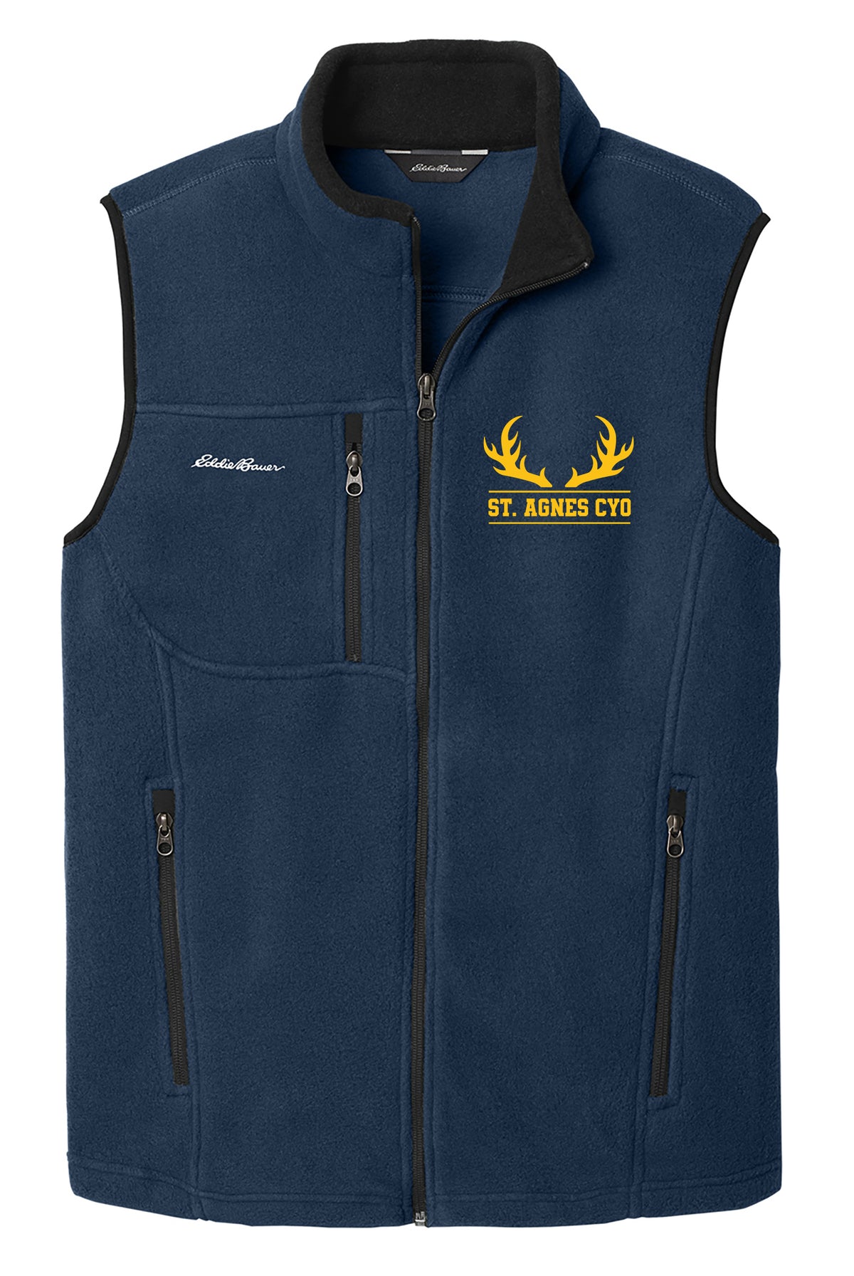ST AGNES BASKETBALL Embroidered Eddie Bauer® Fleece Vest