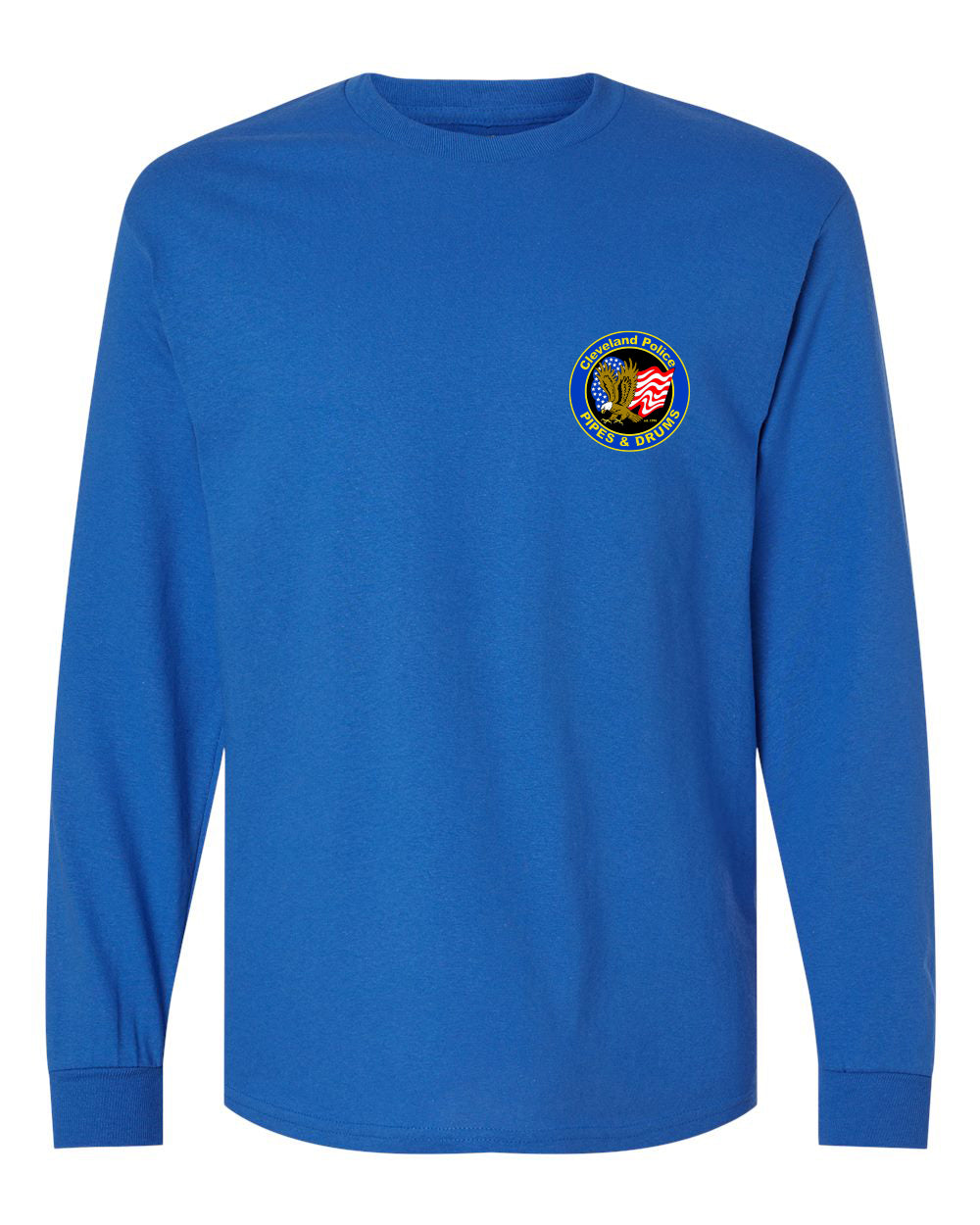 CLEVELAND POLICE PIPES AND DRUMS Long Sleeve shirt