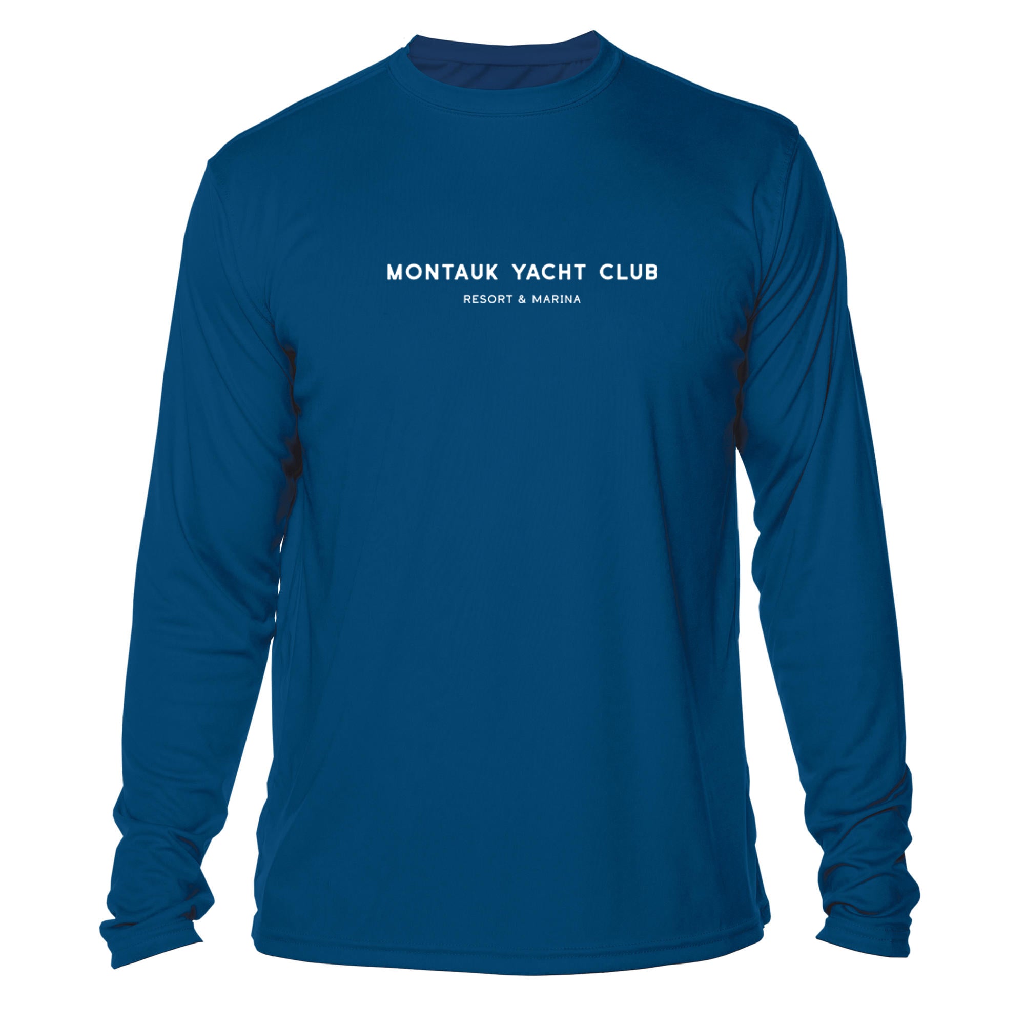 Montauk Yacht Club  UPF 15+ MEN'S SOLAR LONG SLEEVE SHIRT