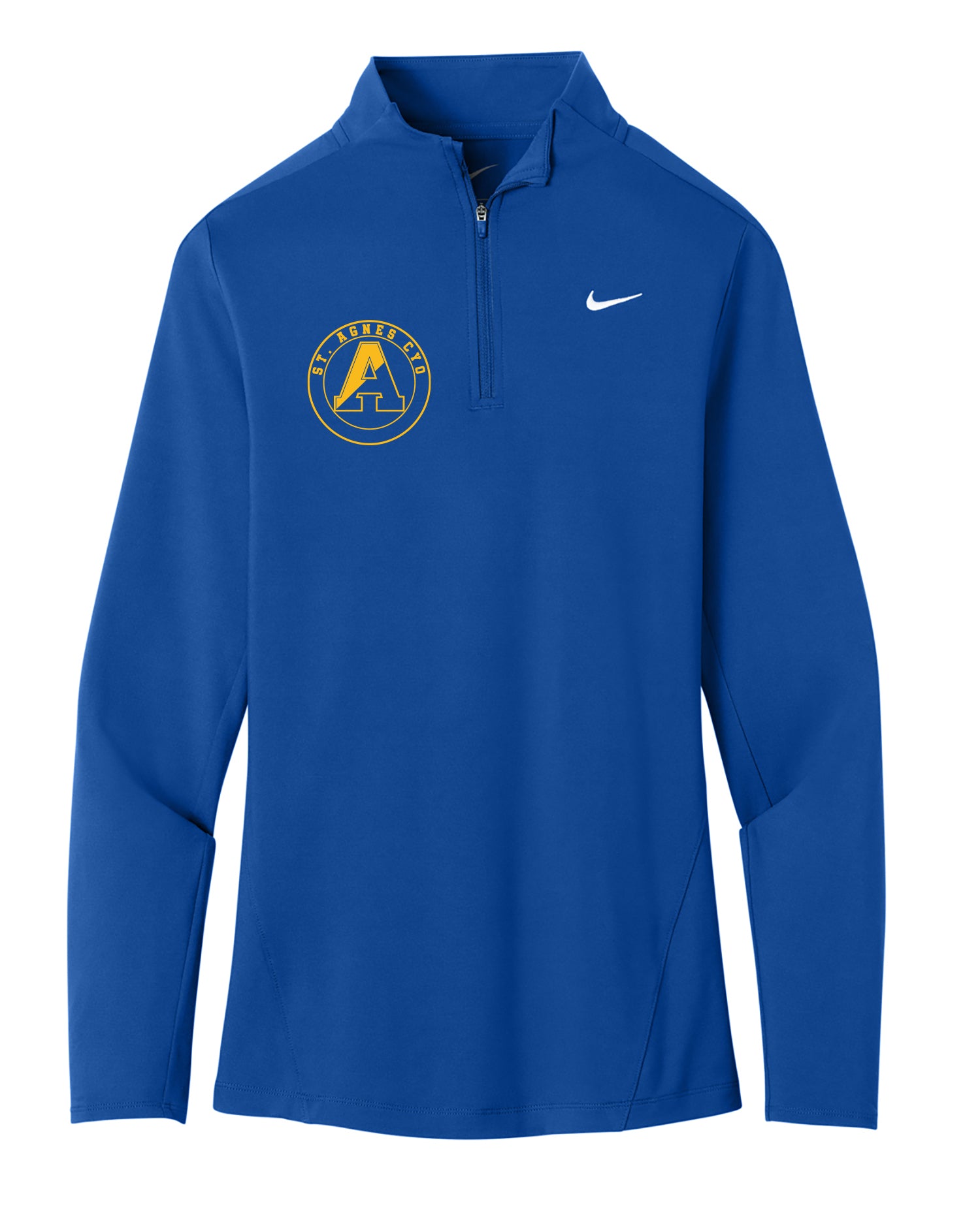 ST AGNES BASKETBALL Printed Nike Women’s Dri-FIT Stride 1/2-Zip