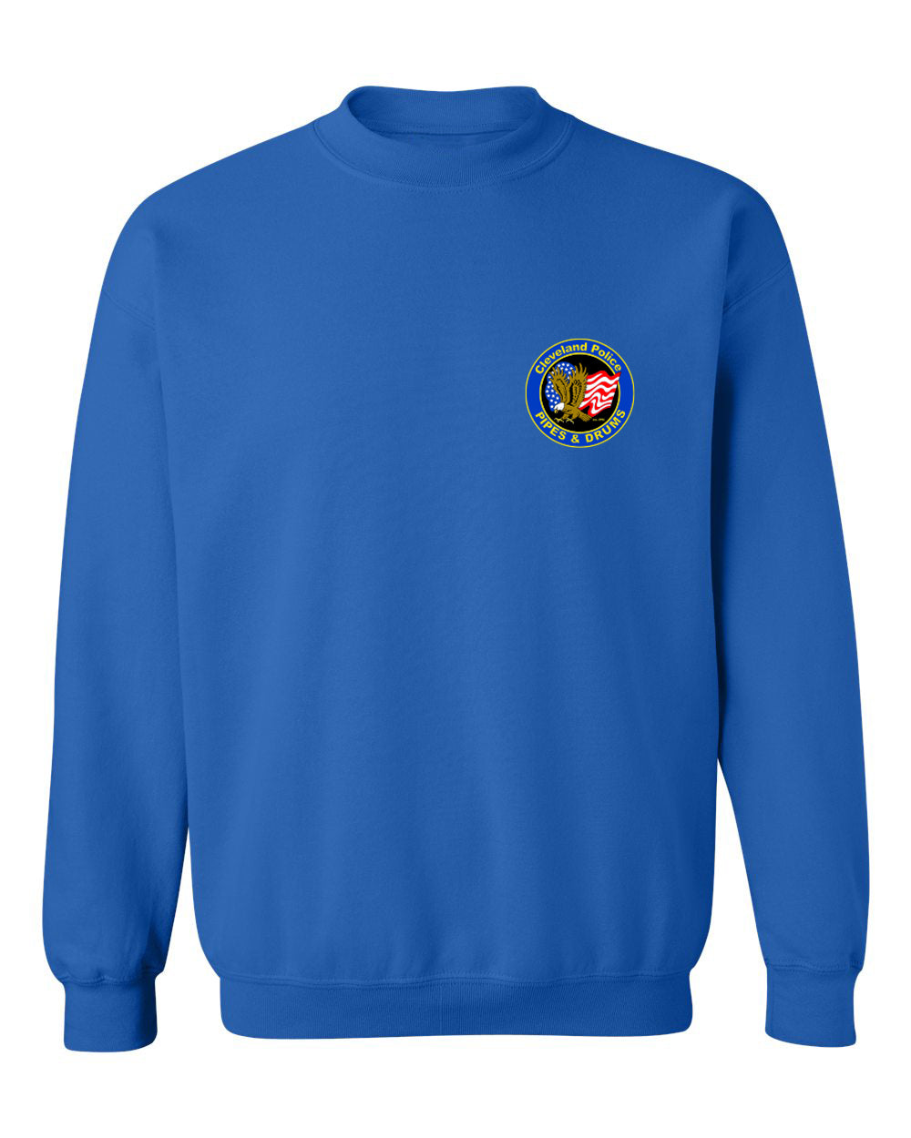 CLEVELAND POLICE PIPES AND DRUMS Shield Crewneck
