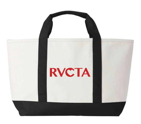 RVCTA Embroidered Tote Bag