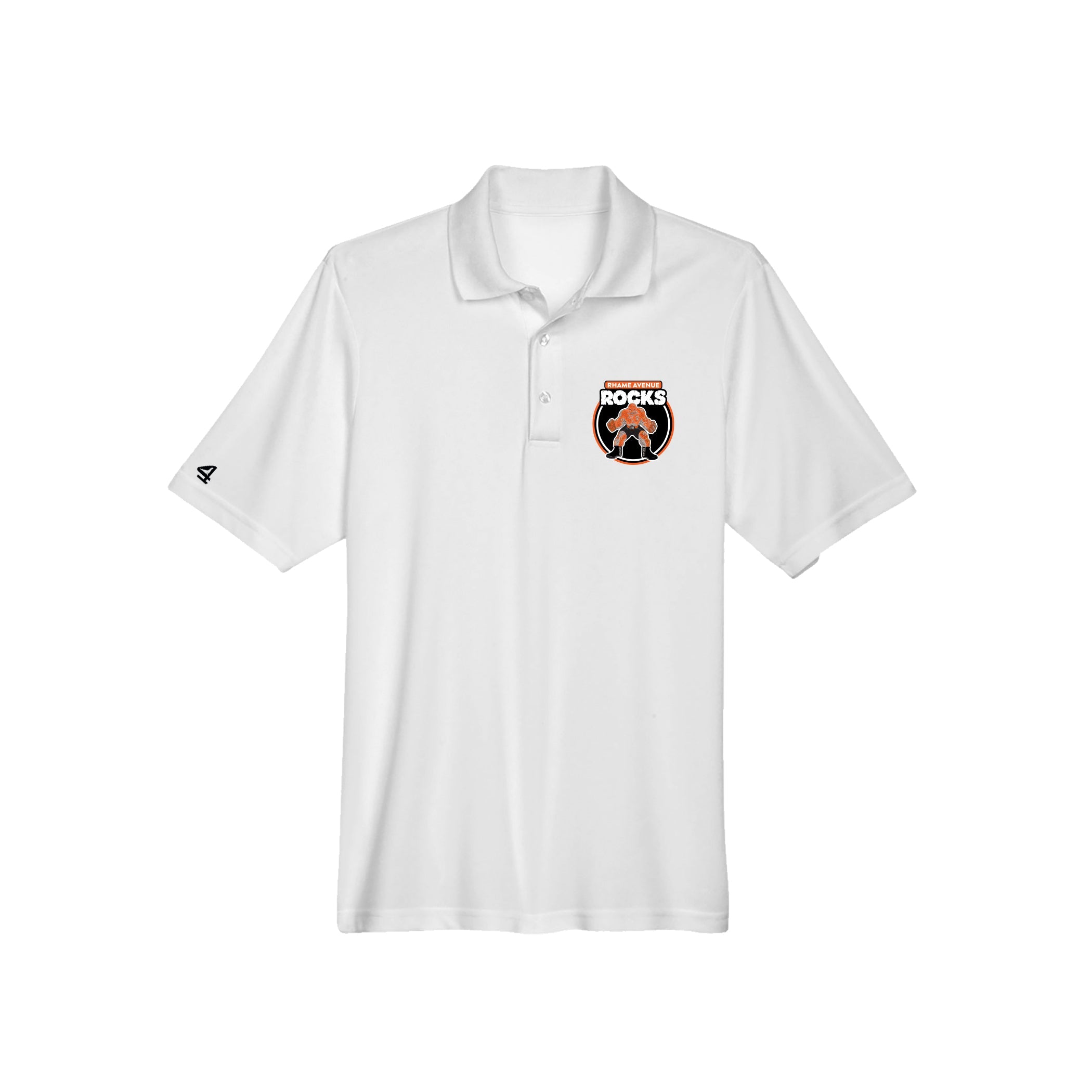 Rhame Ave Rocks Embroidered Polo