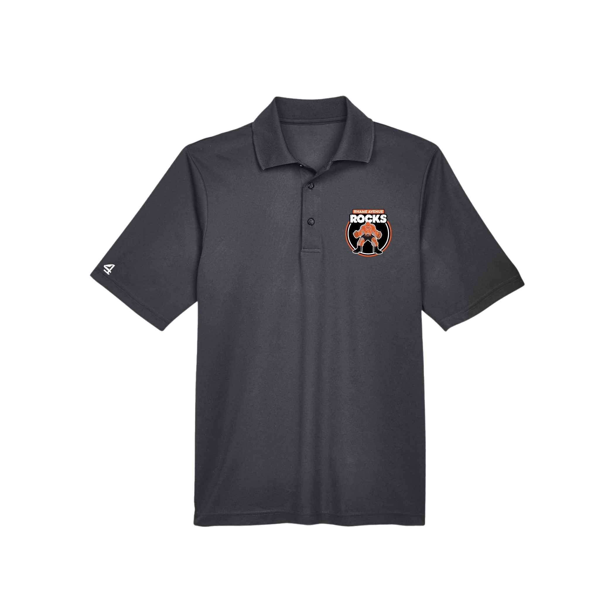 Rhame Ave Rocks Embroidered Polo