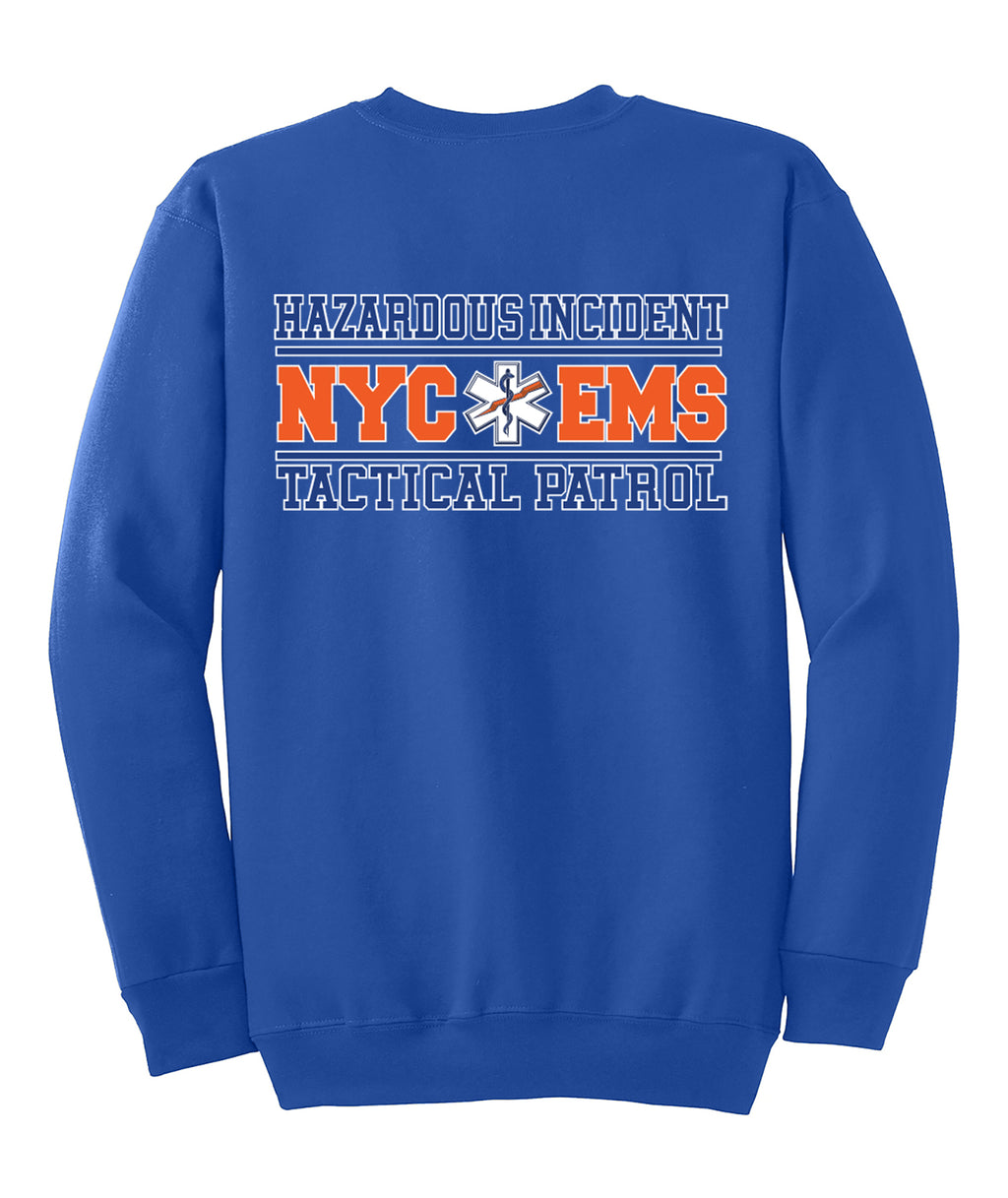 NYC HAZARD INCIDENT TACTICAL PATROL CREWNECK