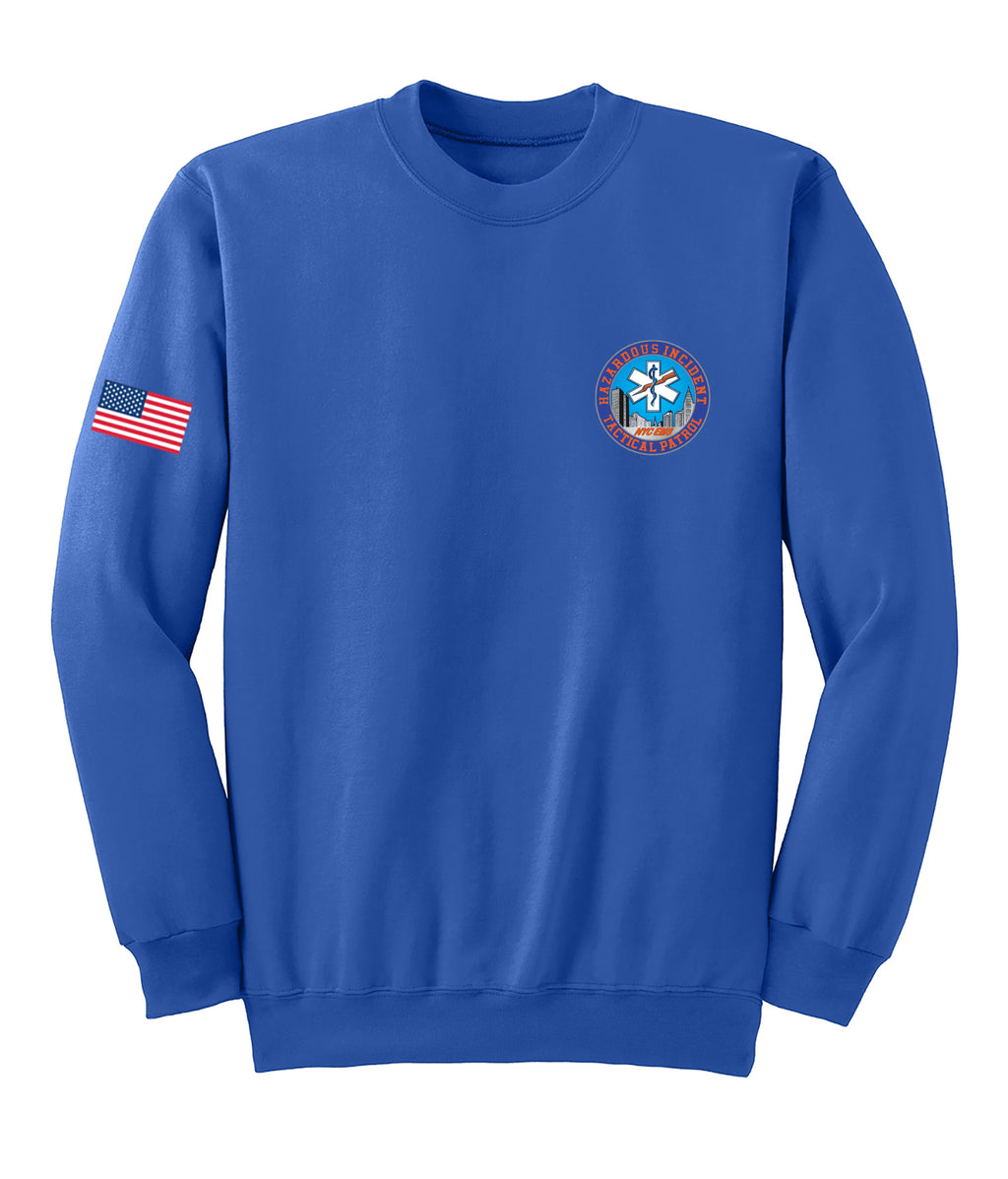 NYC HAZARD INCIDENT TACTICAL PATROL CREWNECK