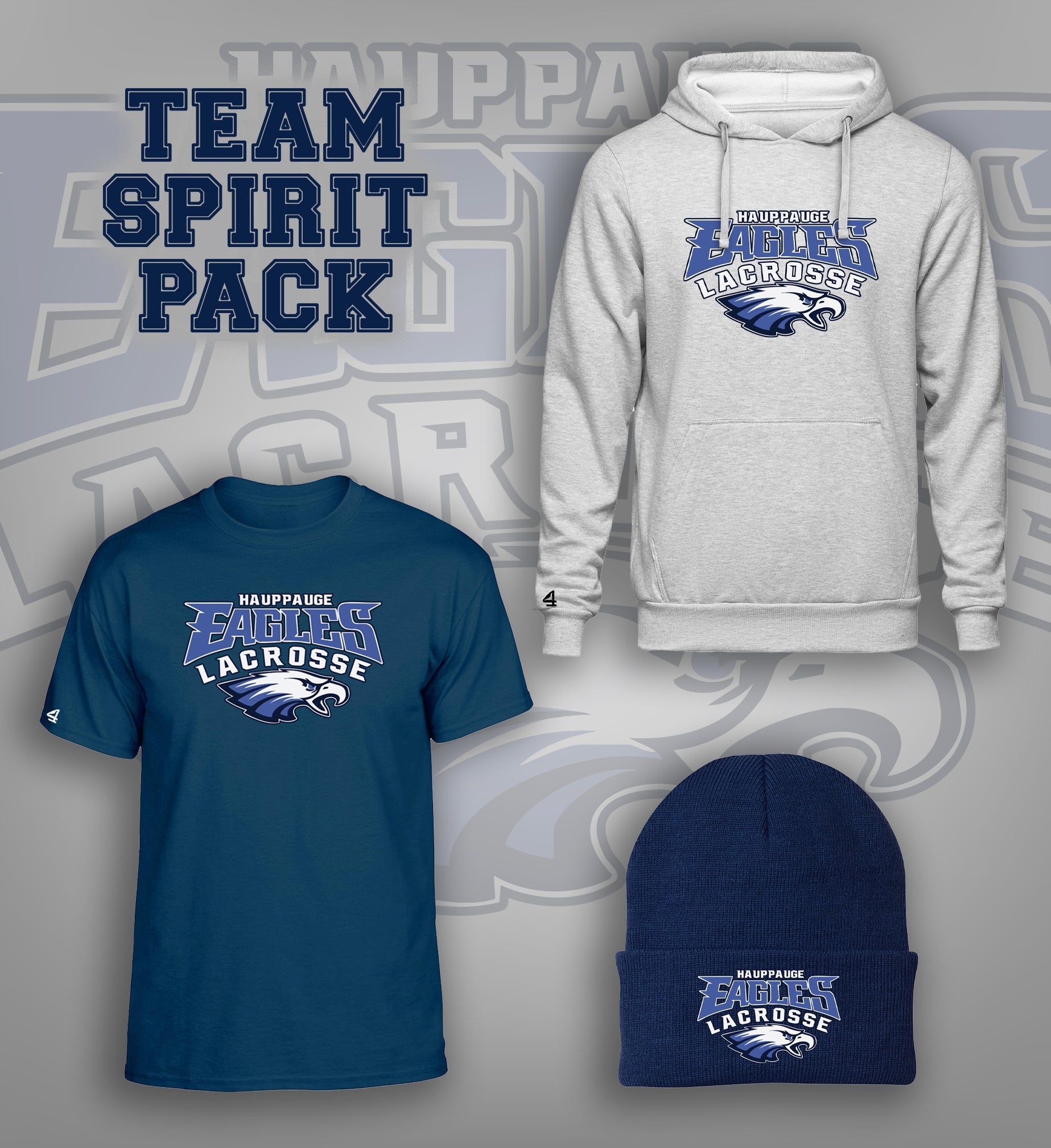 Hauppauge Eagles Lacrosse Spirit Pack