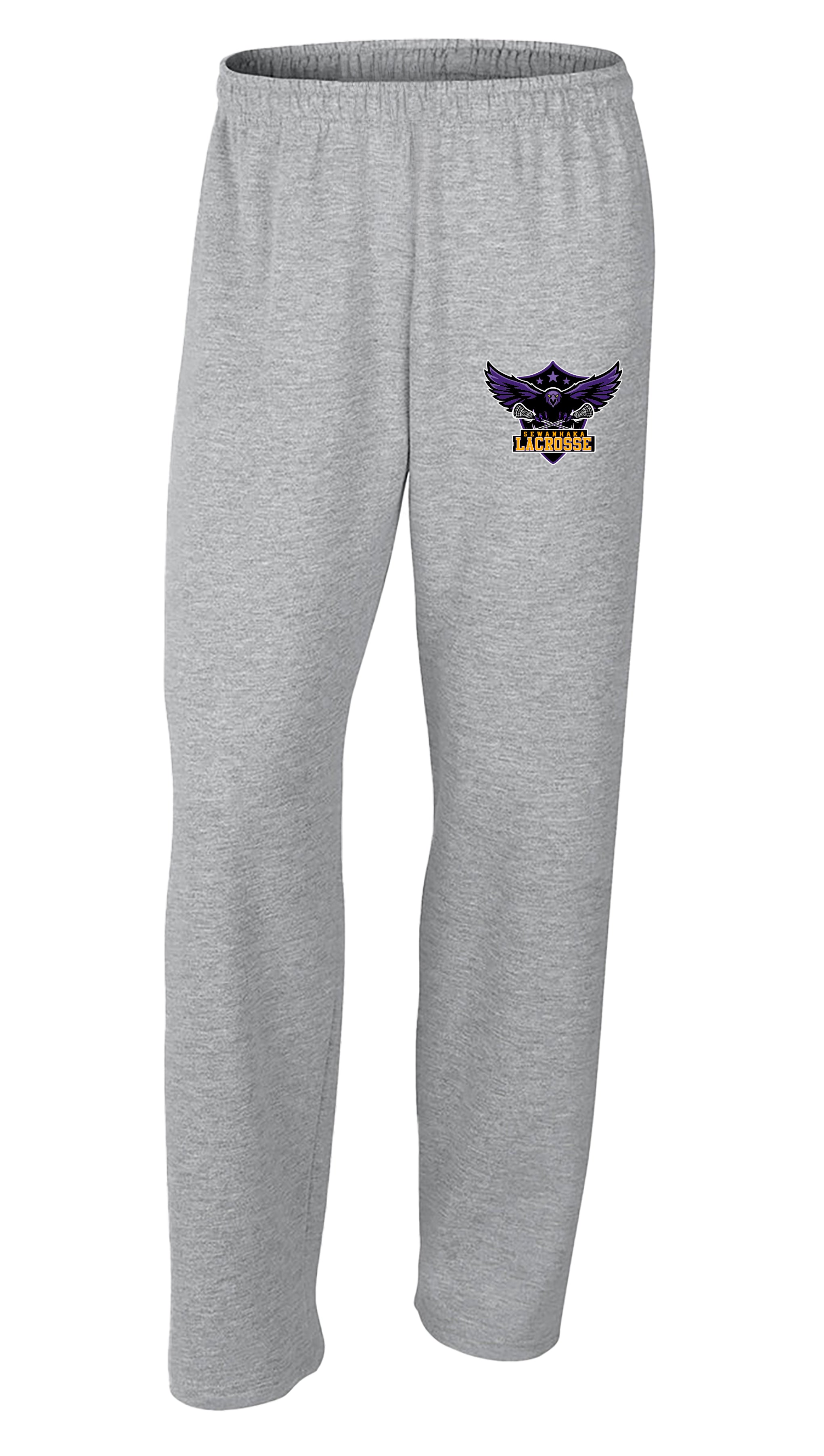 SEWANHAKA GIRLS LACROSSE Open-Bottom Sweatpants