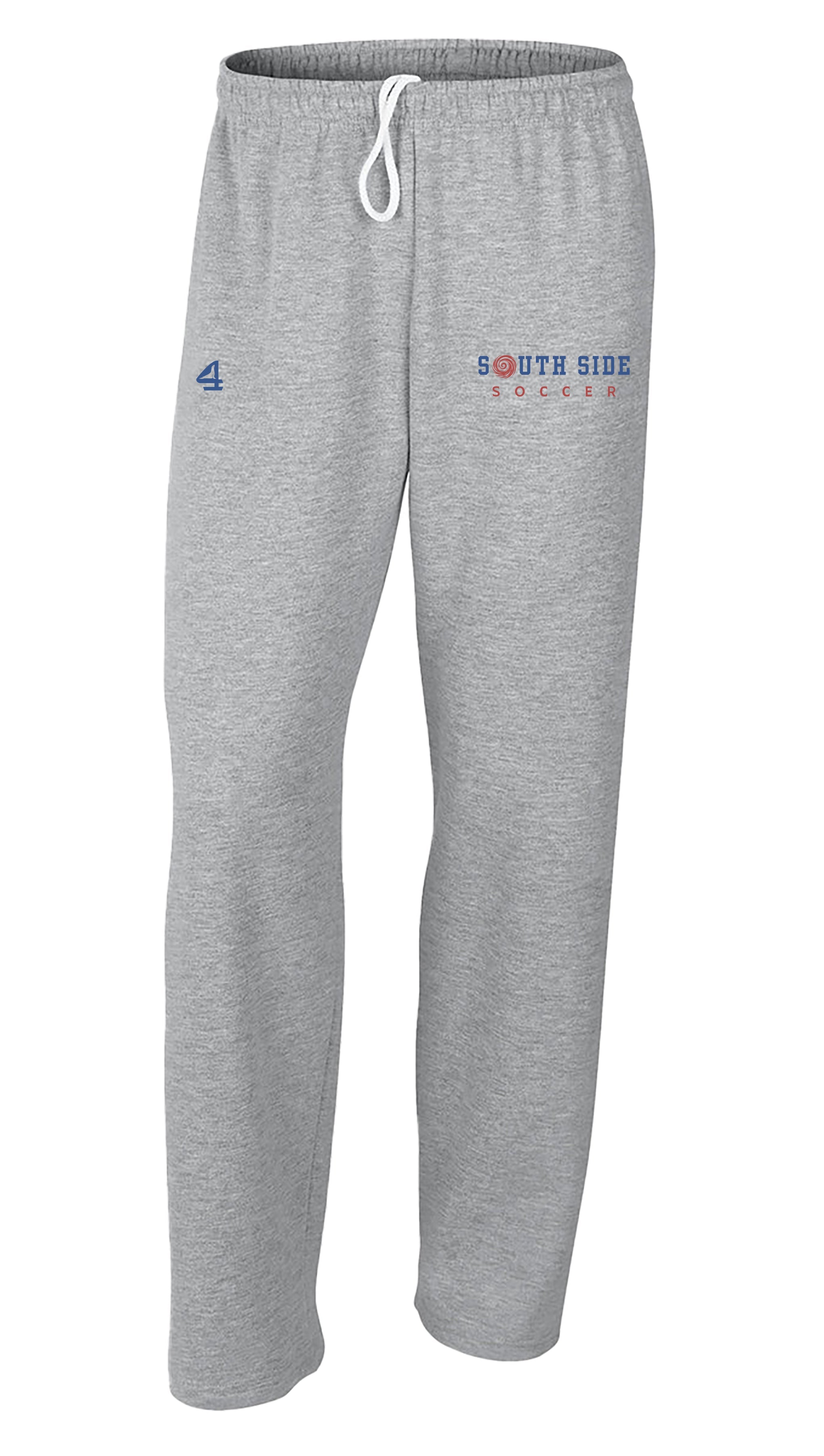 SOUTH SIDE JV SOCCER Open Bottom Sweatpants