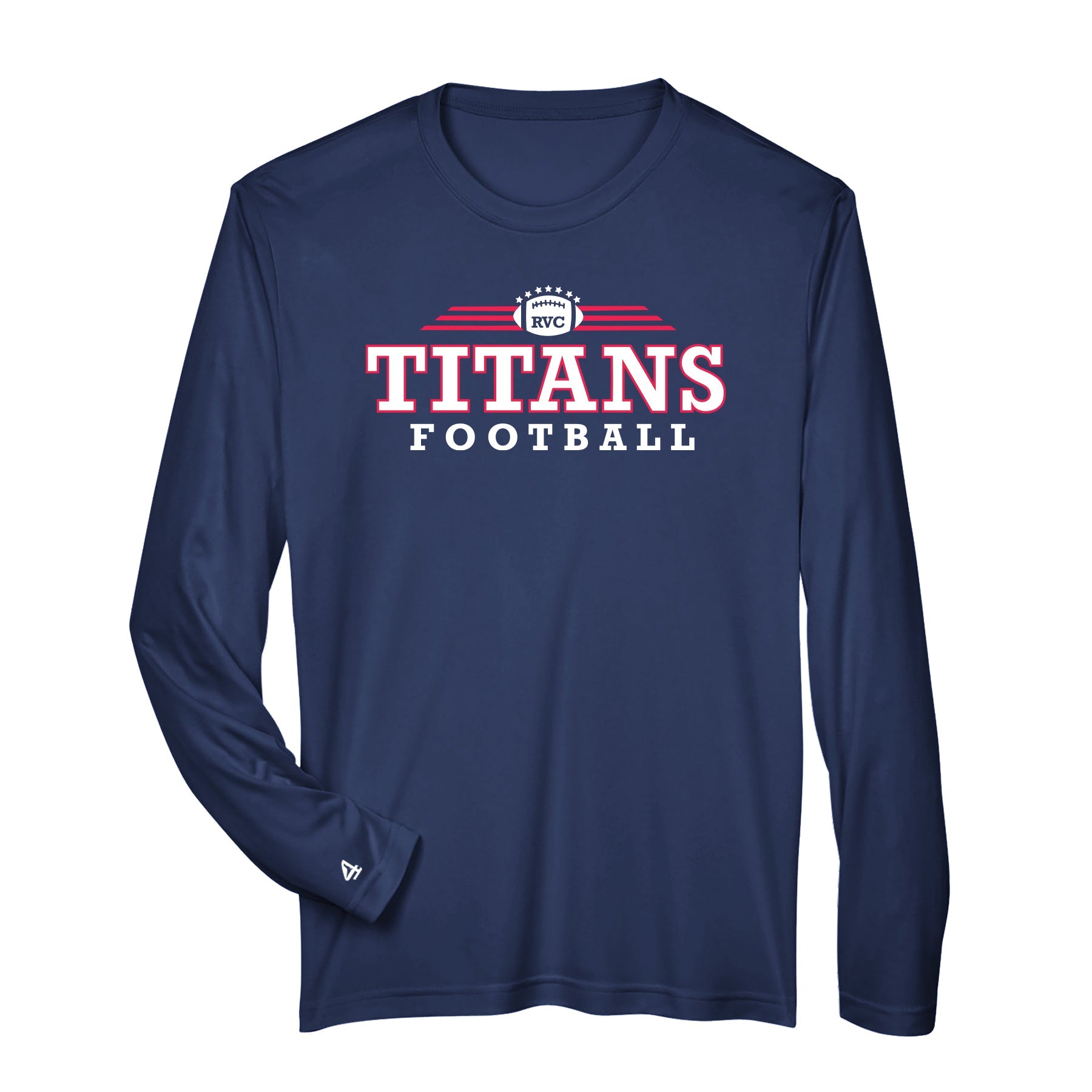 Titans Gameday Long Sleeve Moisture Wicking Performance T Shirt Youth & Adult Size