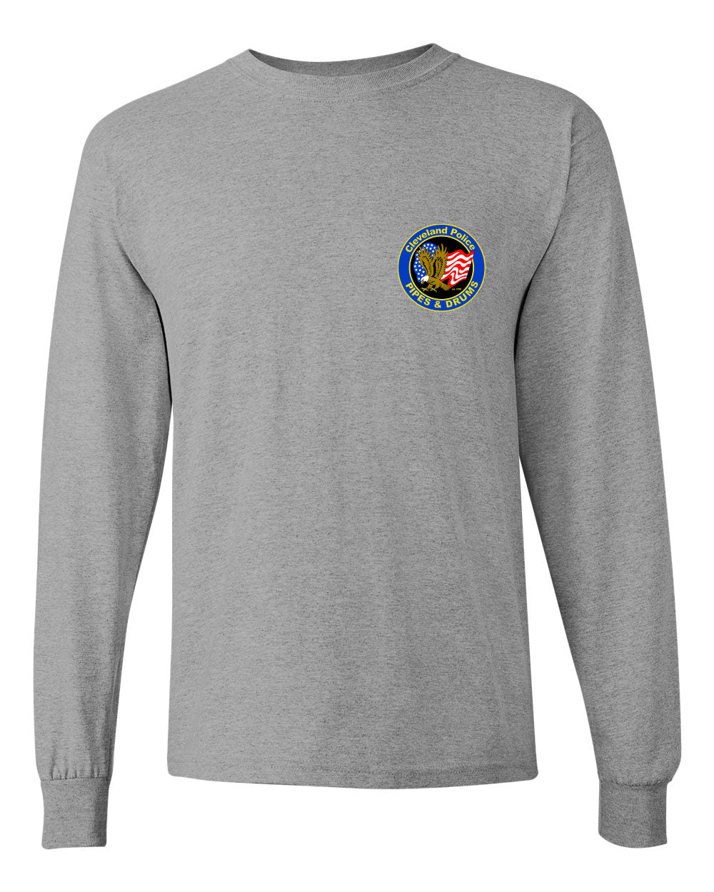 CLEVELAND POLICE PIPES AND DRUMS Long Sleeve shirt