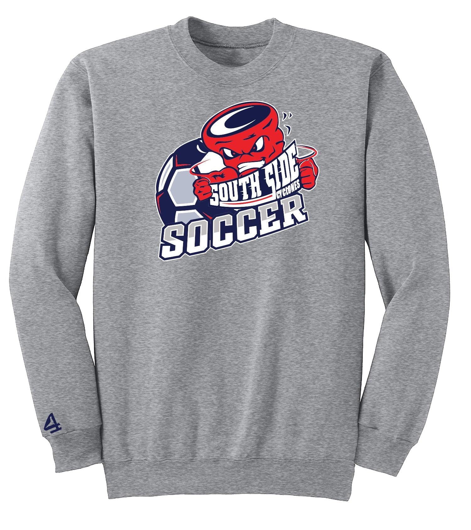 SSHS Cyclones Soccer Logo Crew Neck