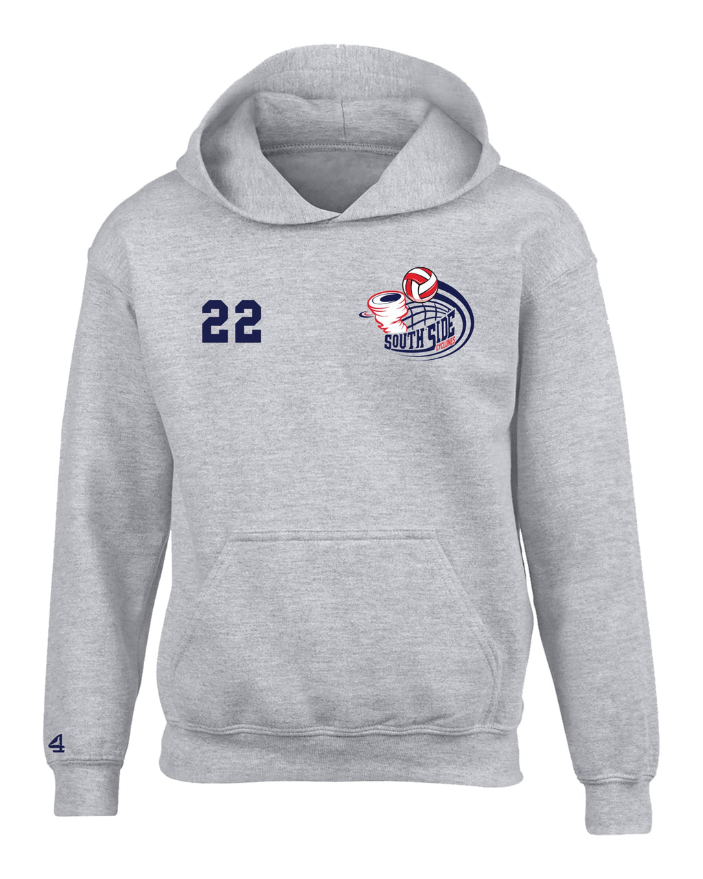 South Side High School Boys Volleyball Hoodie