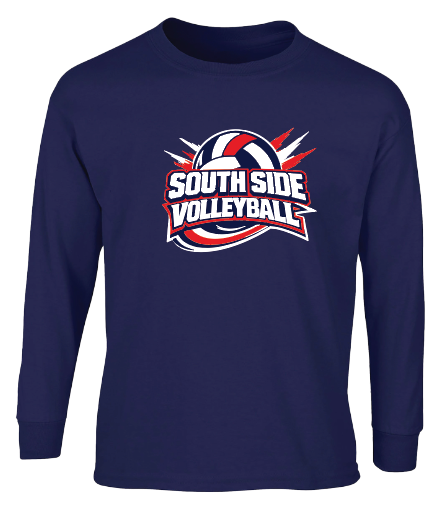 SOUTH SIDE MIDDLE SCHOOL VOLLEYBALL Long Sleeve Tee