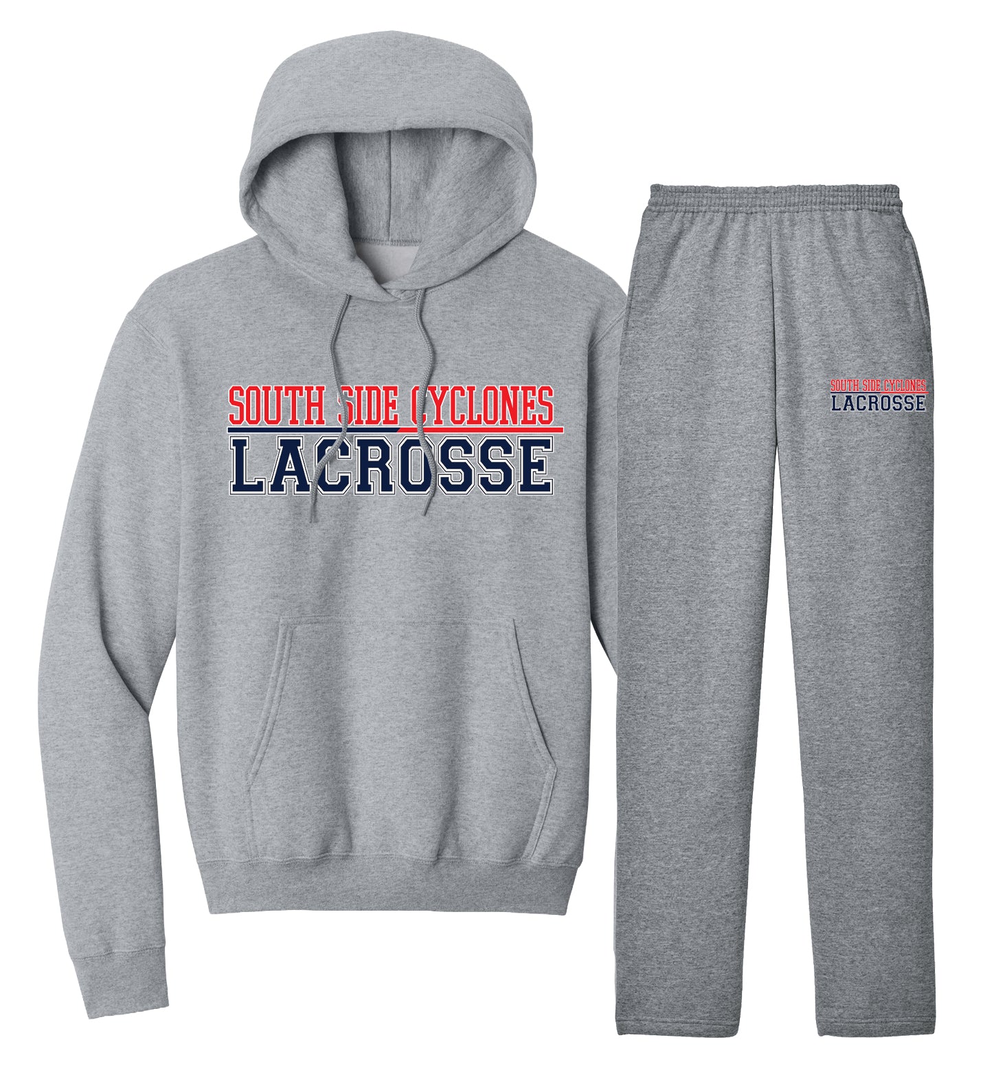 South Side Cyclones Lacrosse Sweat Suit Set