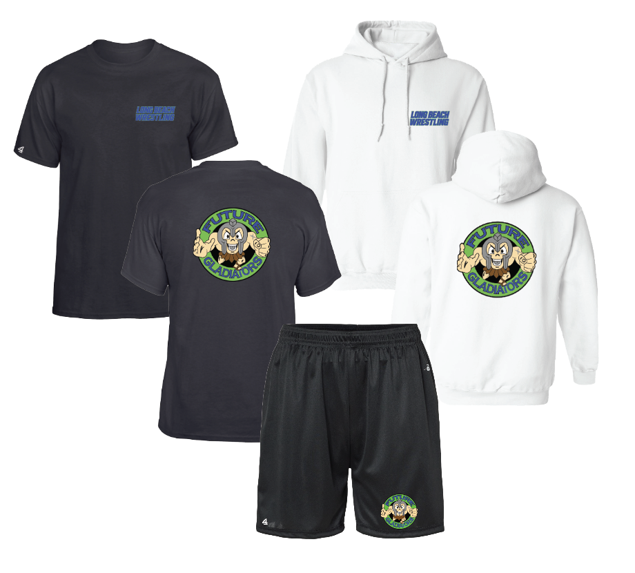 Long Beach Future Gladiators Wrestling Spirit Pack