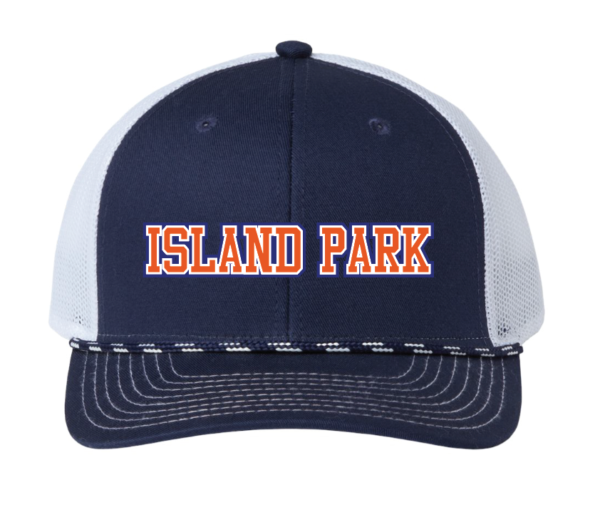ISLAND PARK 1OO YEARS CELEBRATION TRUCKER HAT