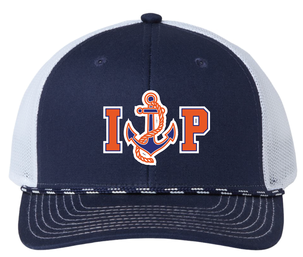 ISLAND PARK 1OO YEARS CELEBRATION ANCHOR TRUCKER HAT