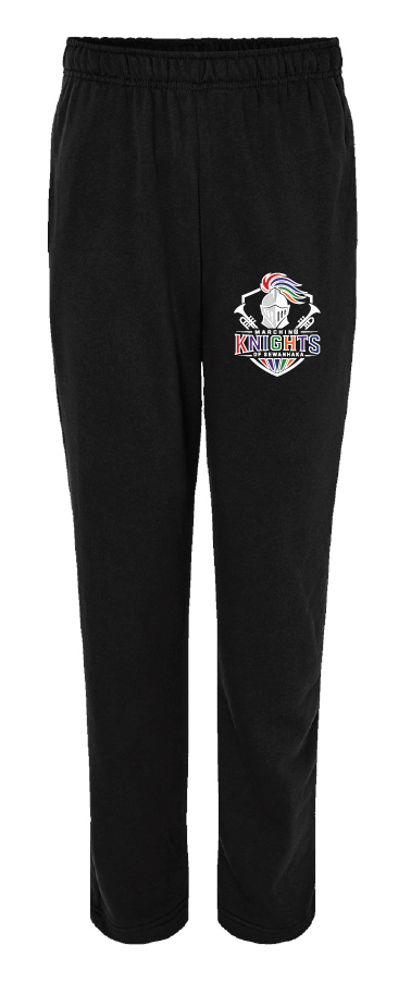 SEWANHAKA MARCHING KNIGHTS UNISEX SPONGE FLEECE STRAIGHT LEG SWEATPANTS