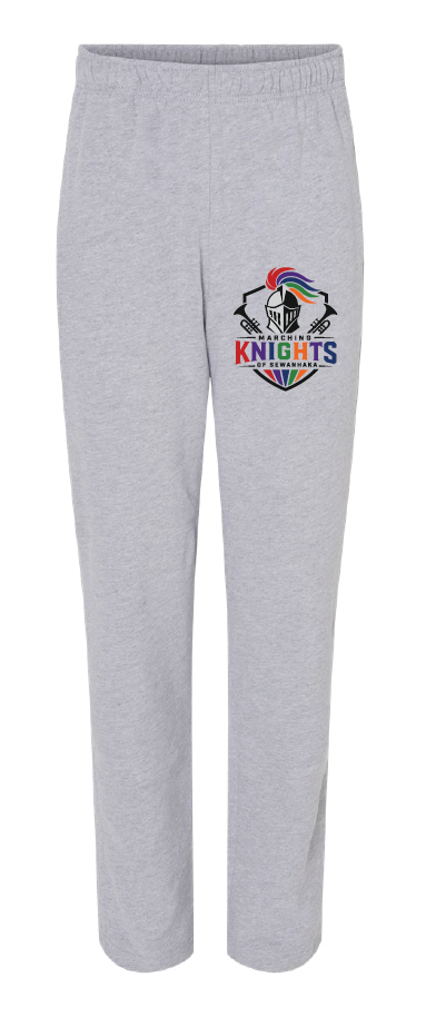 SEWANHAKA MARCHING KNIGHTS UNISEX SPONGE FLEECE STRAIGHT LEG SWEATPANTS