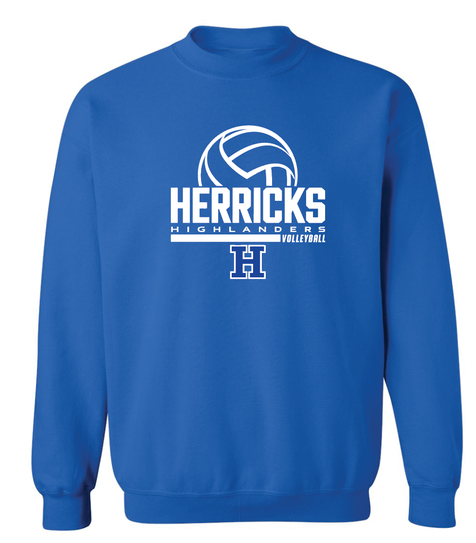 HERRICKS VOLLEYBALL Crewneck PC90