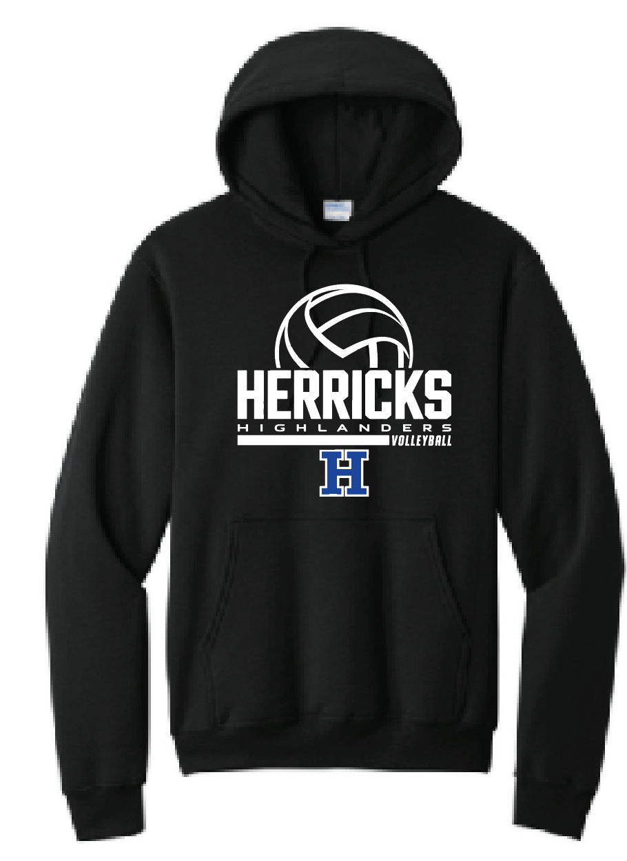 HERRICKS VOLLEYBALL HOODIE PC78H