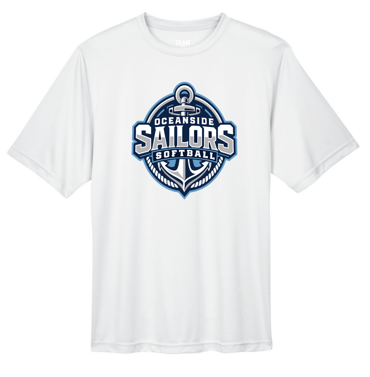OCEANSIDE SOFTBALL SAILORS Sleeve Performance Tshirt TT11 / TT11Y