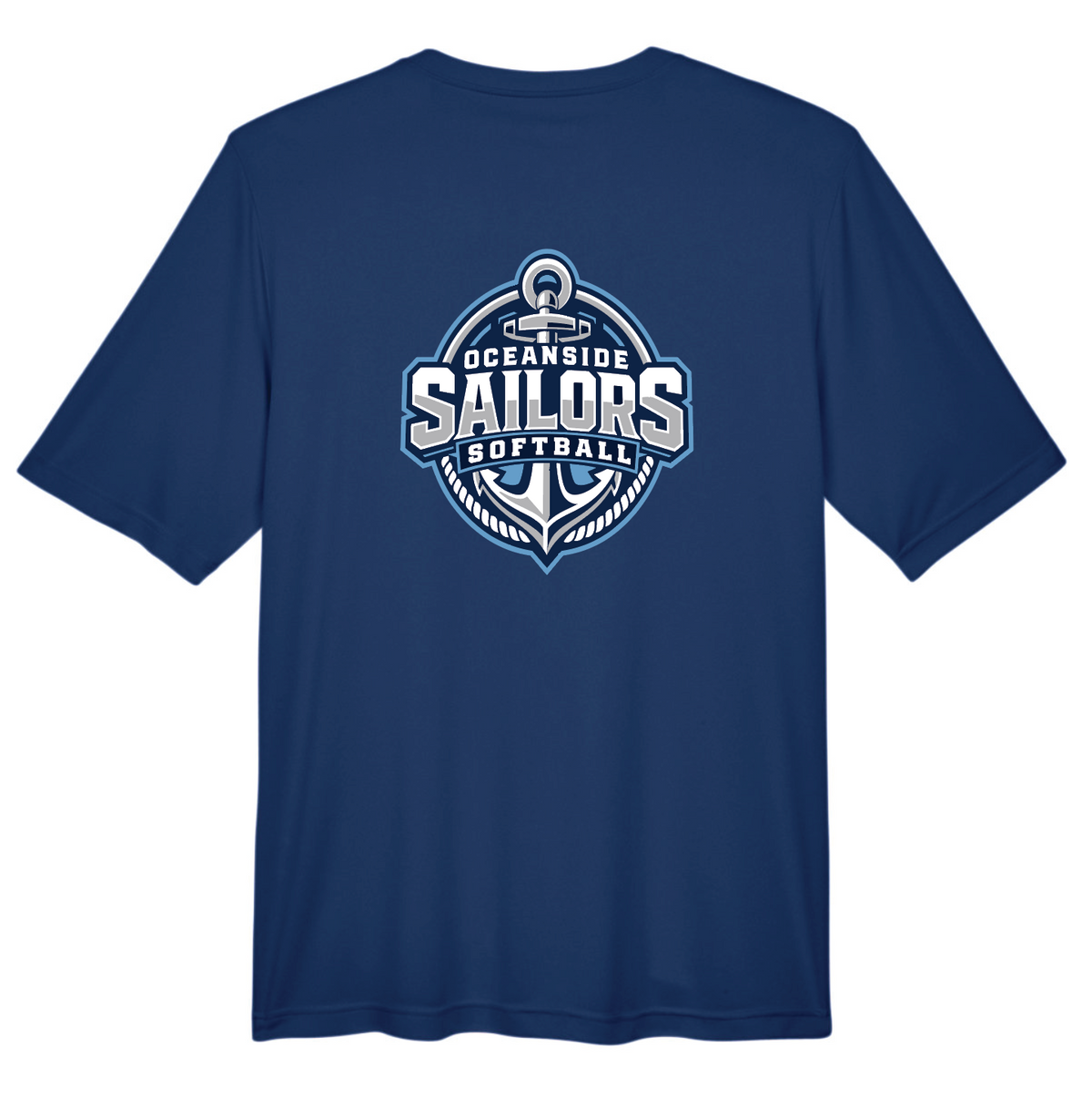 OCEANSIDE SOFTBALL SAILORS Sleeve Performance Tshirt TT11 / TT11Y