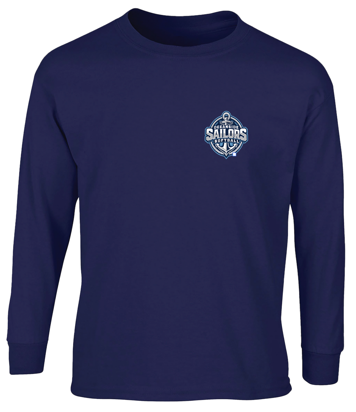 OCEANSIDE SOFTBALL LONG SLEEVE T-SHIRT 5400/B
