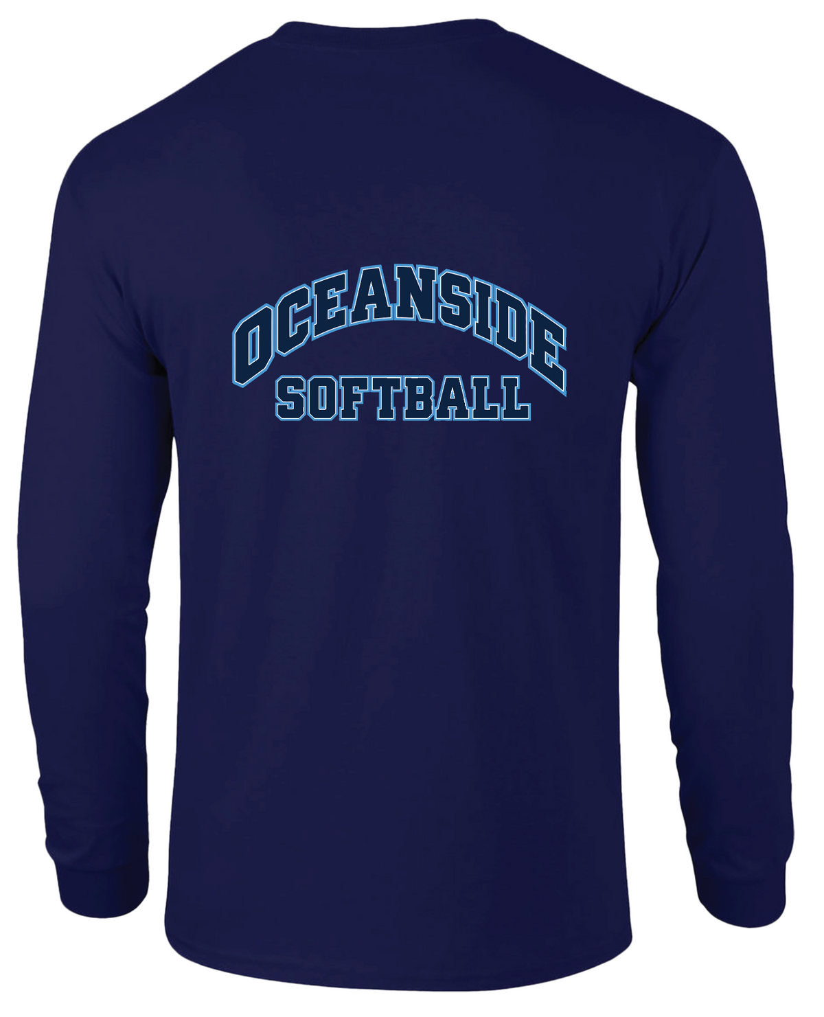 OCEANSIDE SOFTBALL LONG SLEEVE T-SHIRT 5400/B