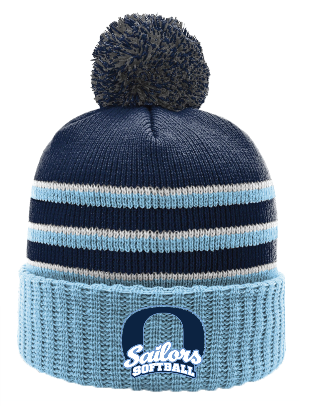 OCEANSIDE SOFTBALL POM POM HAT E99104