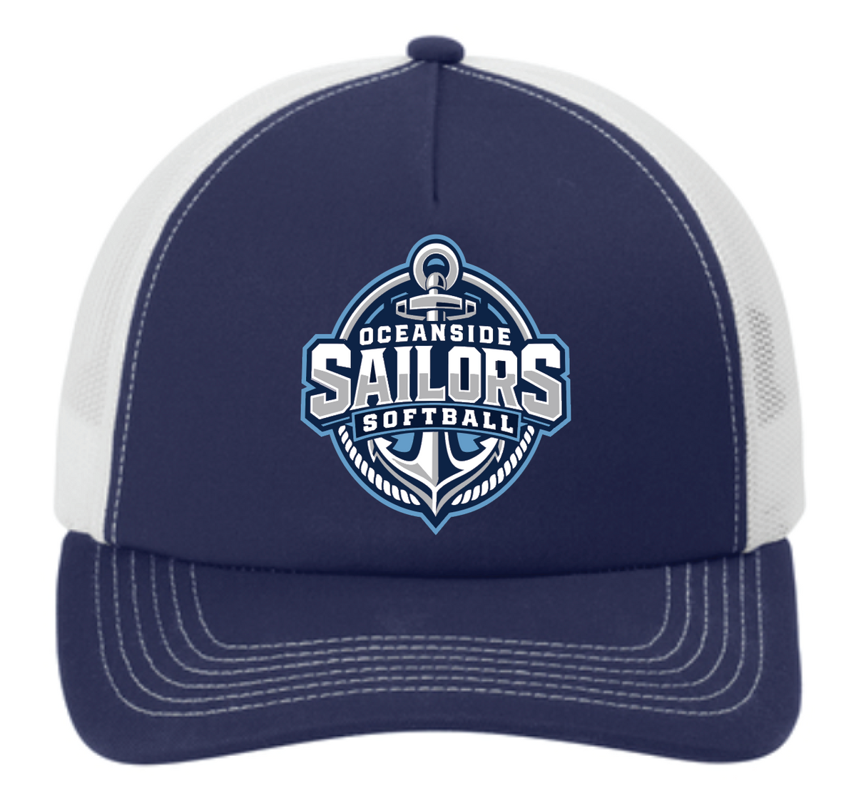 OCEANSIDE SOFTBALL SAILORS PRINTED SNAPBACK C405LP